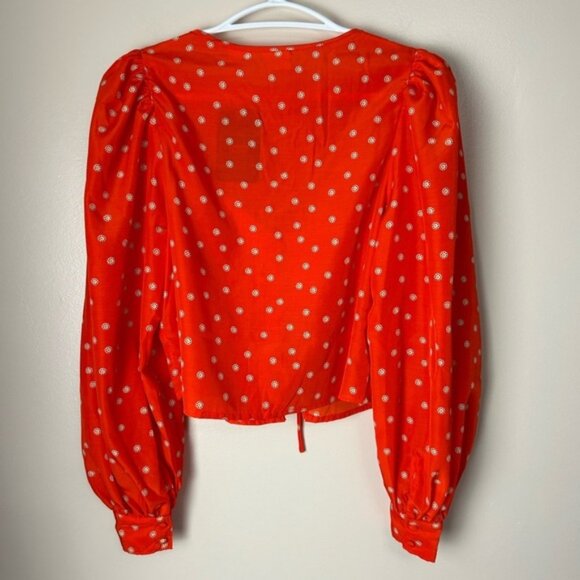 Levi’s Fawn Tie Blouse - Picture 7 of 9